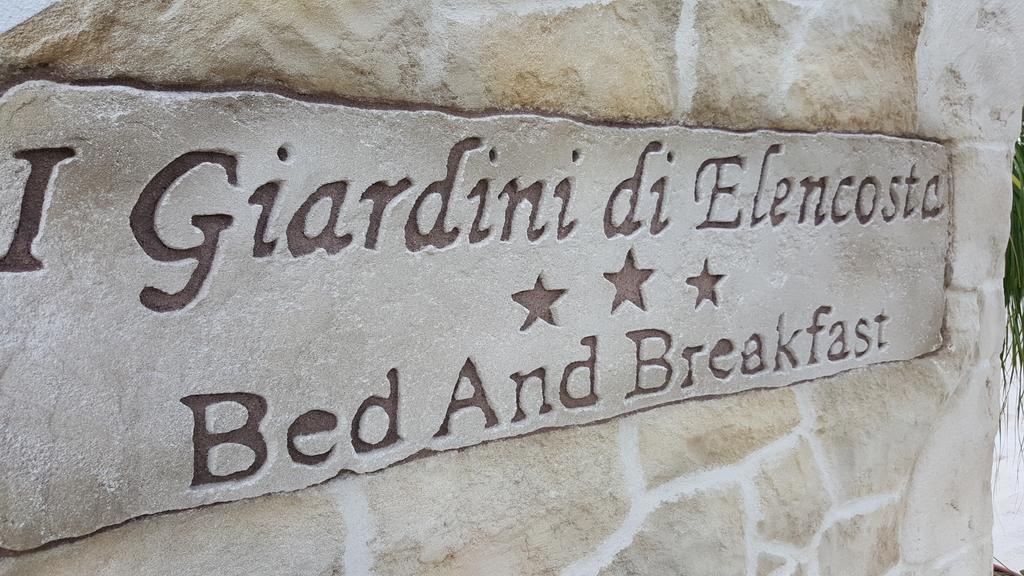 I Giardini Di Elencosta Bed & Breakfast Rilievo Eksteriør bilde